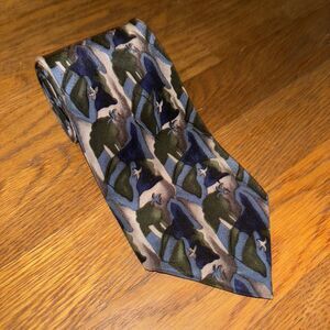 VTG Molecular Expressions Cocktail Collection Wine Abstract ‎ 100% Silk Mens Tie